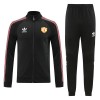 Manchester United Ensemble Vestes d'Entraînement 22-23 Noire Pour Homme